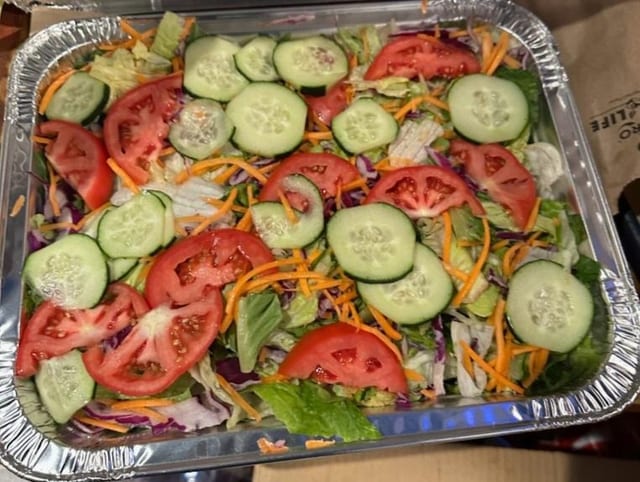 C Toss Salad - Half Pan.