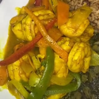 C Curry Shrimp - Half Pan