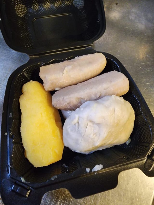 C Yam, Bananas & Dumplings - Half Pan.