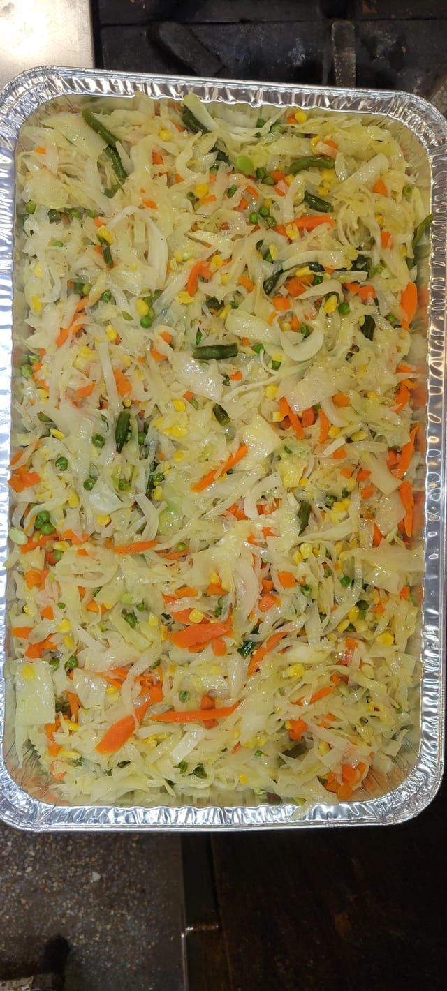 C Steamed Vegetables - Half Pan.