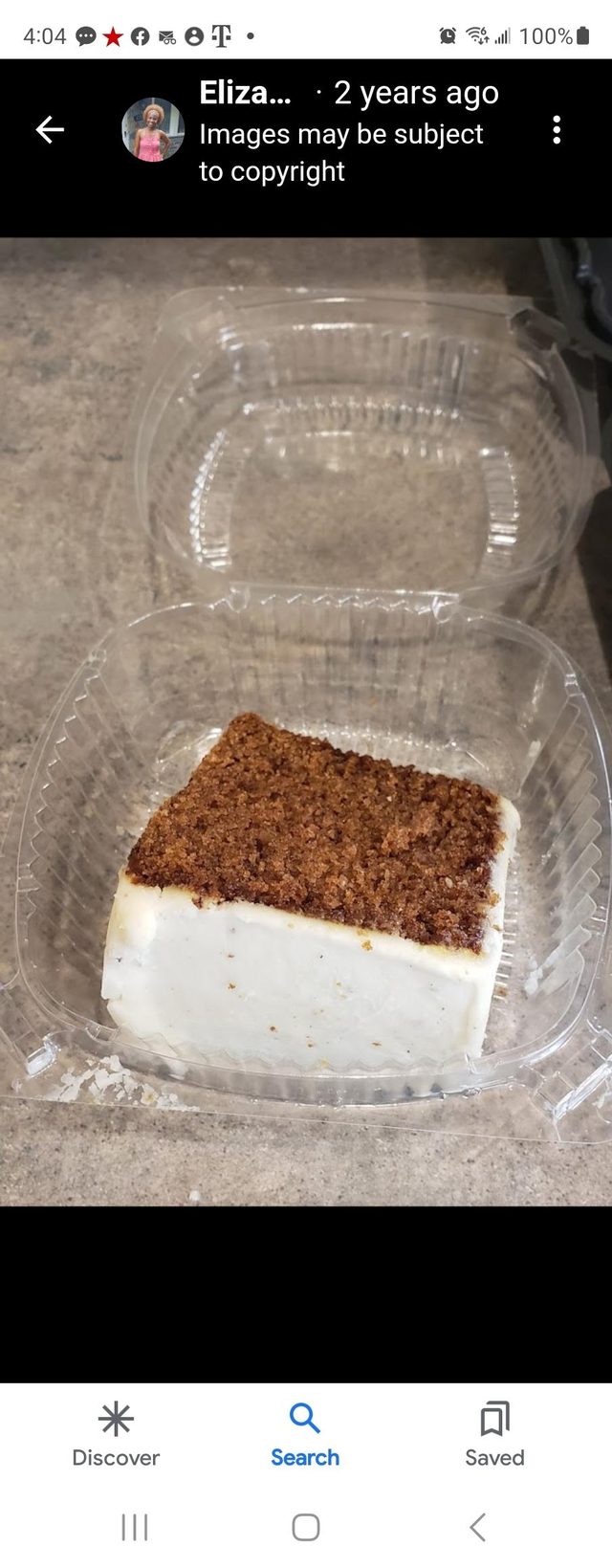 Sweet Potato Cake.