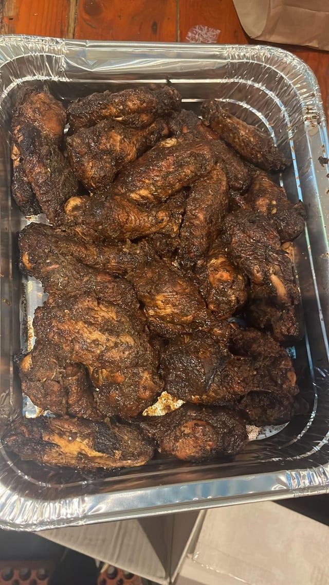 C Jerk Chicken - Half Pan.