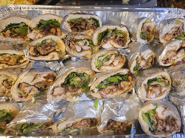 C Jerk Chicken Sandwich - Each.