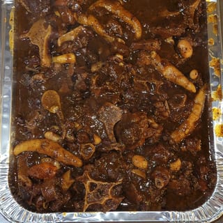 Stewed Oxtails/ Cowfoot - Half Pan