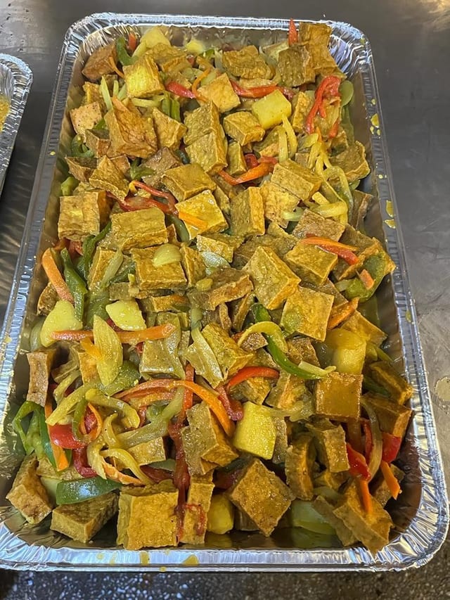 C Curry Tofu.