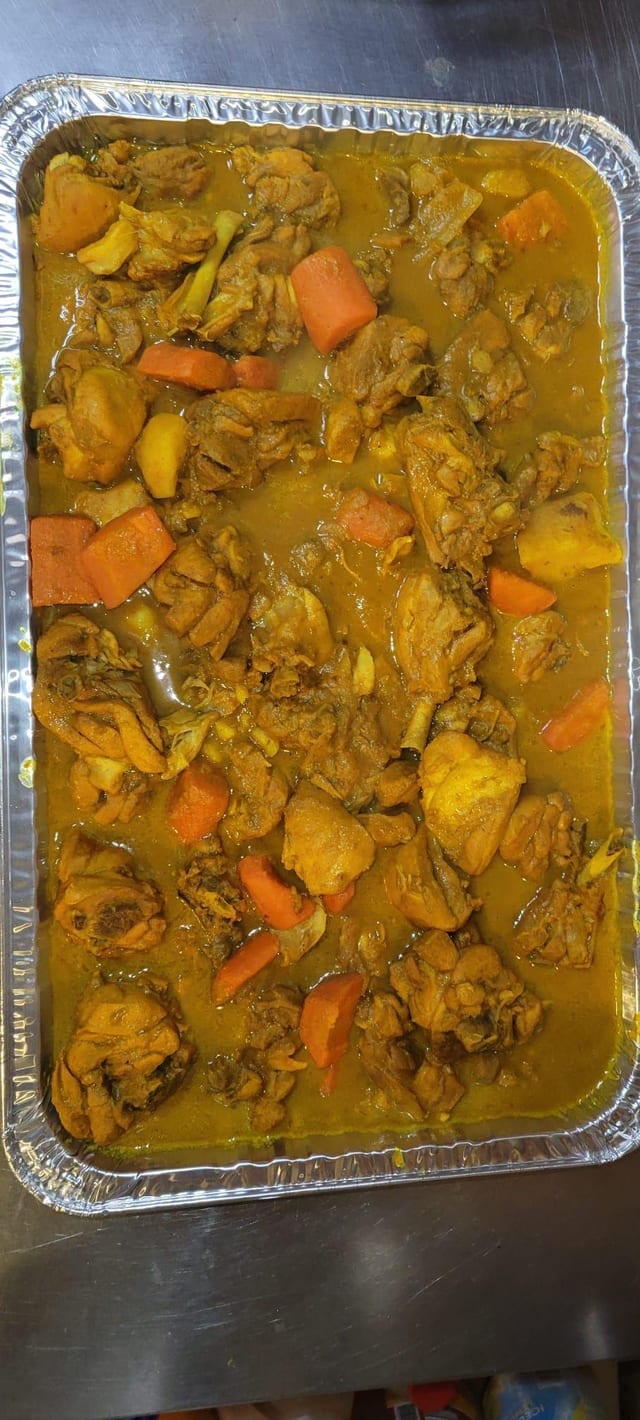 C Curry Chicken - Half Pan.