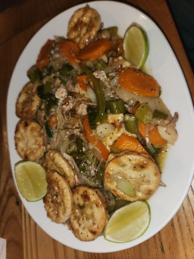 Steamed Fish Snapper.