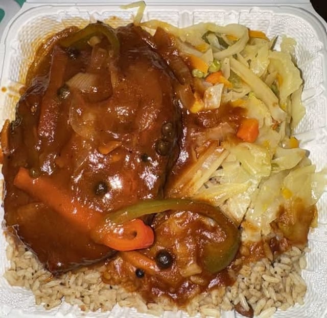 C King Fish Brown Stew.