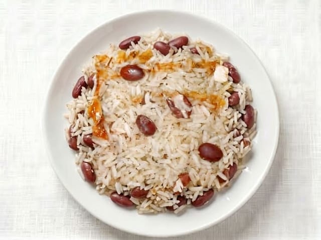 C Rice & Peas.