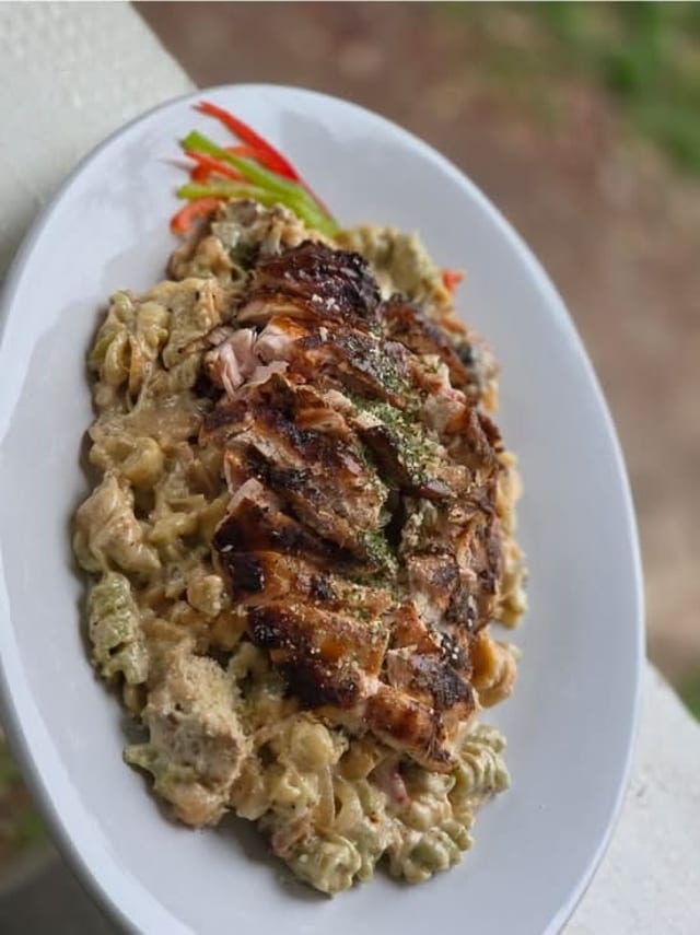 Chicken Rasta Pasta.