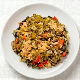 C Callaloo & Saltfish