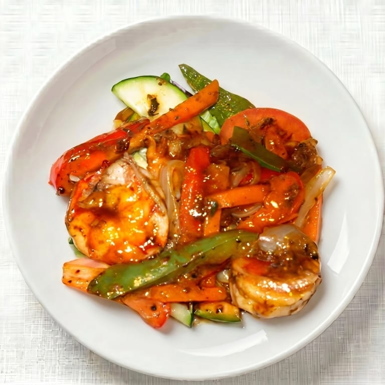 Delicious Jerk Shrimp Experience